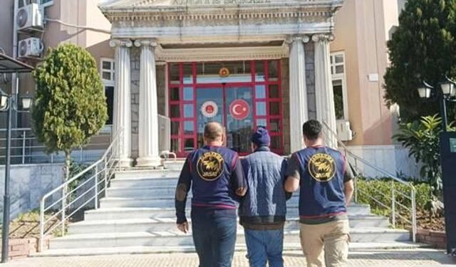 Didim’de 14 Yıl 8 Ay Hapis Ce­za­sı Bu­lu­nan Hü­küm­lü Ya­ka­lan­dı