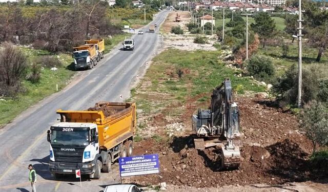 AKBÜK’TE YOL YENİLEME ÇALIŞMASI
