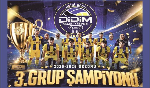 Didimspor Ye­ni­den 1. Ama­tör Küme’de