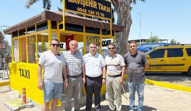 Didim Be­le­di­ye­si Pro­je­yi Bi­tir­di, 7 Tak­si­ci­yi Açık­ta Bı­rak­tı
