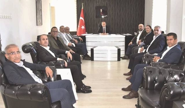 Didim Ticaret Odası Yeni Yönetimi Kaymakam Mesut Çoban’ı Ziyaret Etti