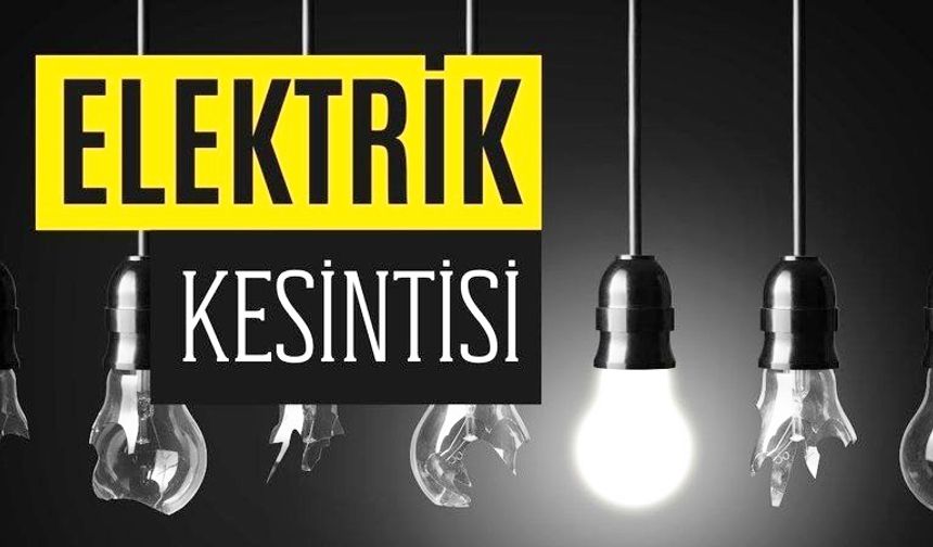 Didim'de 3 Mahallede Elektrik kesintisi