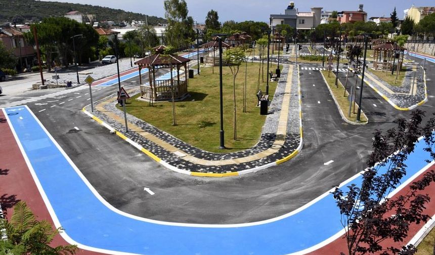 Kuşadalı minikler Trafik Eğitim Parkı'na kavuşuyor