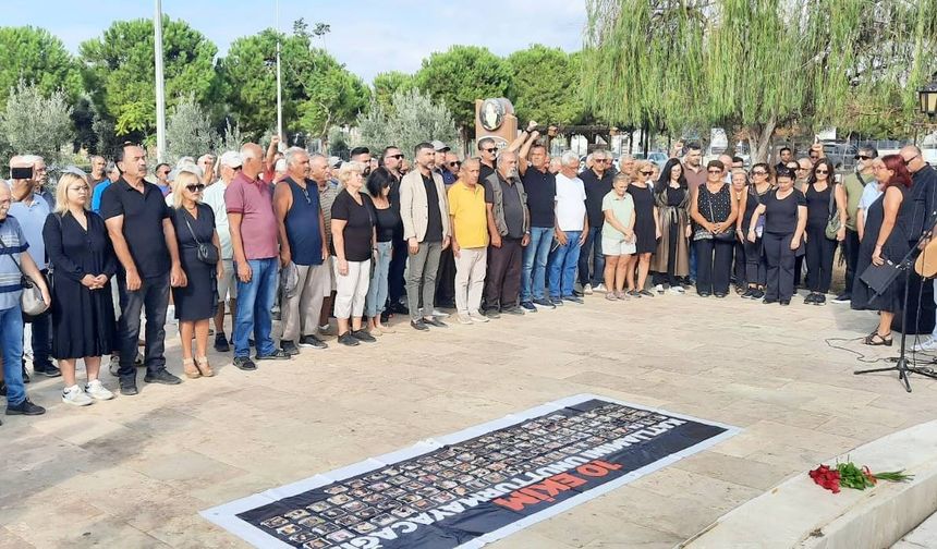 10 Ekim’de katledilenler Didim’de anıldı