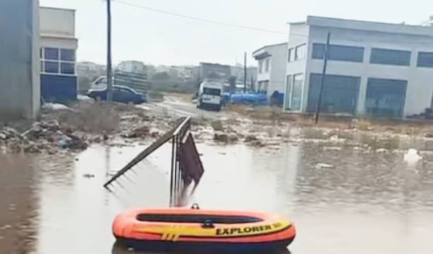 Didim 'Sa­ğa­nak yağış' ka­de­ri­ne terk edil­di