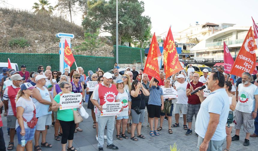 DİDİM’DE EM­PER­YALİZME KARŞI TEPKİ: “BAR­BAR­LIK YENİLECEK, DİRENEN HALK­LAR KA­ZA­NA­CAK”
