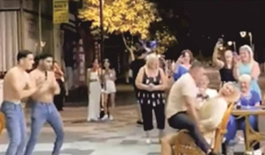 Kuşadası’ndan istenmeyen görüntüler.