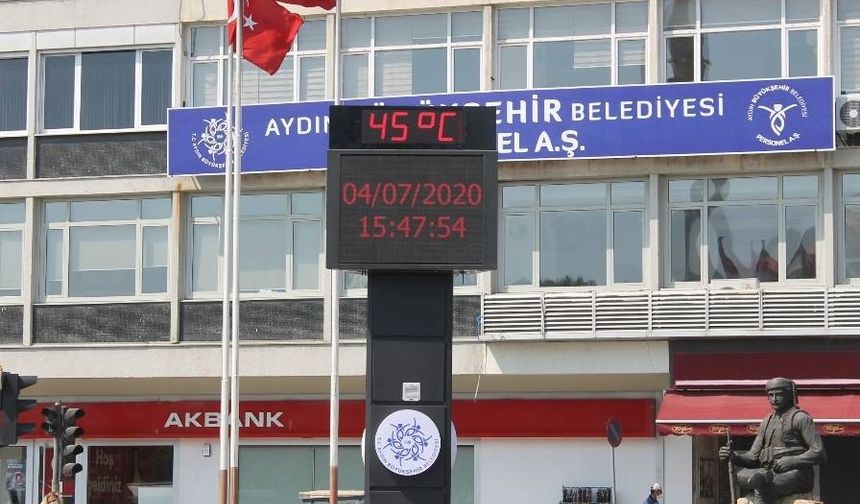 Ka­vu­ru­cu Sı­cak­lar Aydın’ı Ye­ni­den Tes­lim Aldı
