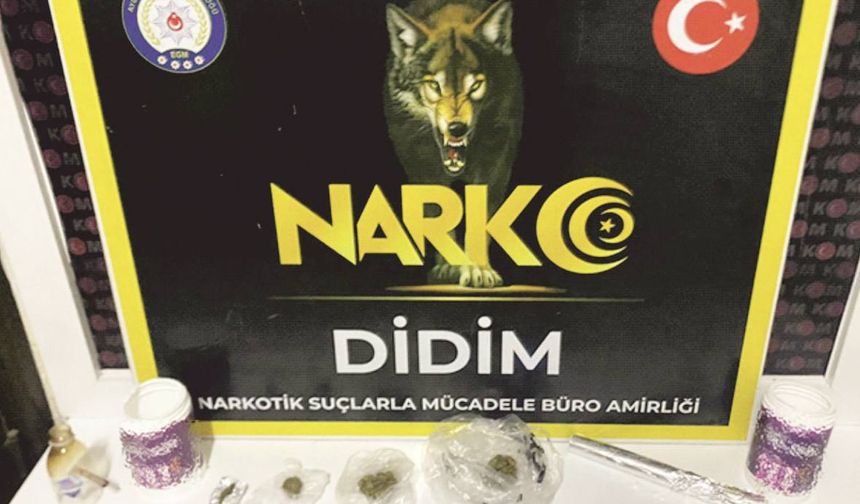 Didim’de Nar­ko­tik Ope­ras­yo­nu: Uyuş­tu­ru­cu Ta­ci­ri Tu­tuk­lan­dı