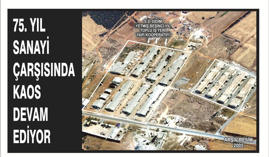 75. YIL SANAYİ ÇARŞISINDA KAOS DEVAM EDİYOR