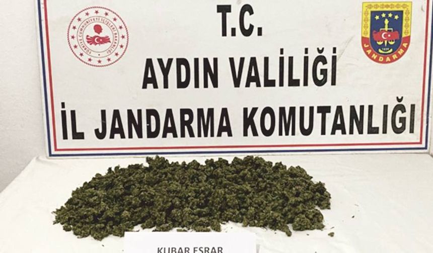 Didim Ak-Ye­ni­köy’de Uyuş­tu­ru­cu Ope­ras­yo­nu: 500 Gram Esrar Ele Ge­çi­ril­di