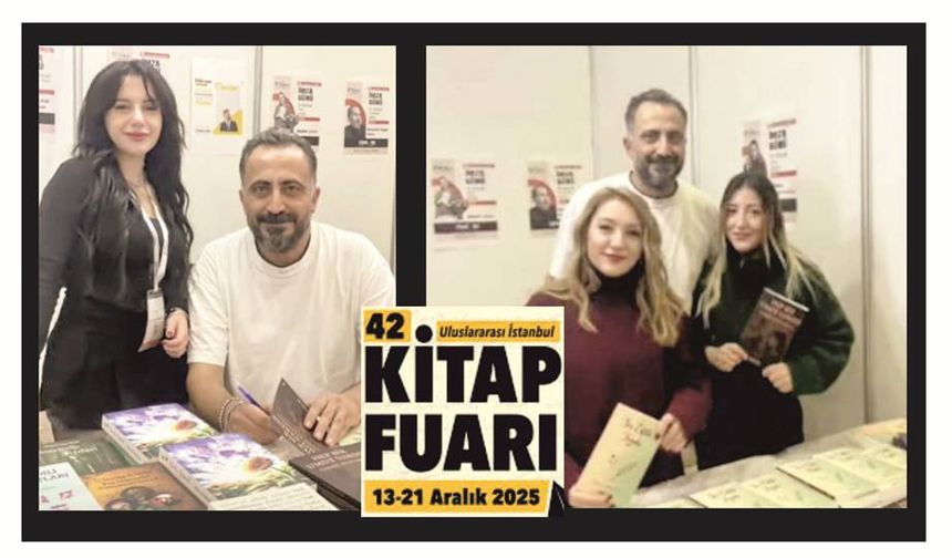 İSMAİL EFE­YURT­LU TÜYAP 2025’TE OKUR­LA­RIY­LA BU­LUŞ­TU