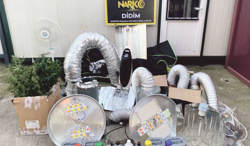 Didim’de Uyuş­tu­ru­cu Ope­ras­yo­nu: 2 Şüp­he­li Ya­ka­lan­dı