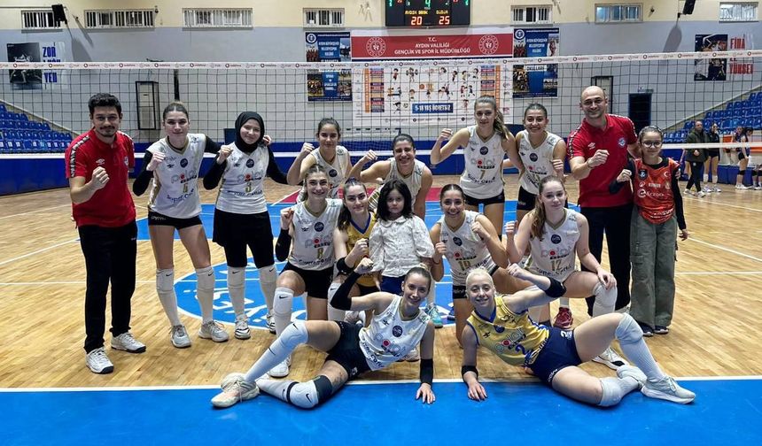 Didim’in Kız­la­rın­dan De­ğer­li Ga­li­bi­yet: 3–1