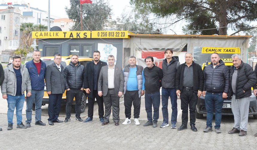 Başkan Şam'a Didim şoförlerinden sevgi seli