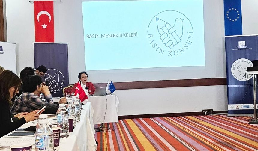 Basın Kon­se­yi'nden Etik Ga­ze­te­ci­lik Eği­ti­mi.