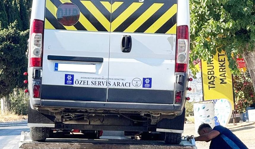 Didim’de  Kor­san  Ta­şı­ma­cı­lı­ğa  Geçit Yok:  5 Araç  Tra­fik­ten  Men Edil­di