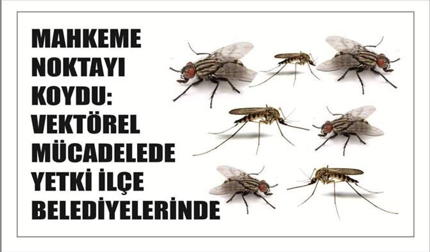 MAH­KE­ME  NOK­TA­YI  KOYDU: VEK­TÖ­REL  MÜ­CA­DE­LE­DE  YETKİ İLÇE  BELEDİYELERİNDE