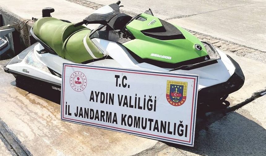 Didim’de Jet-Ski ile Göç­men Ta­şı­yan Or­ga­ni­za­tör De­niz­de Ya­ka­lan­dı