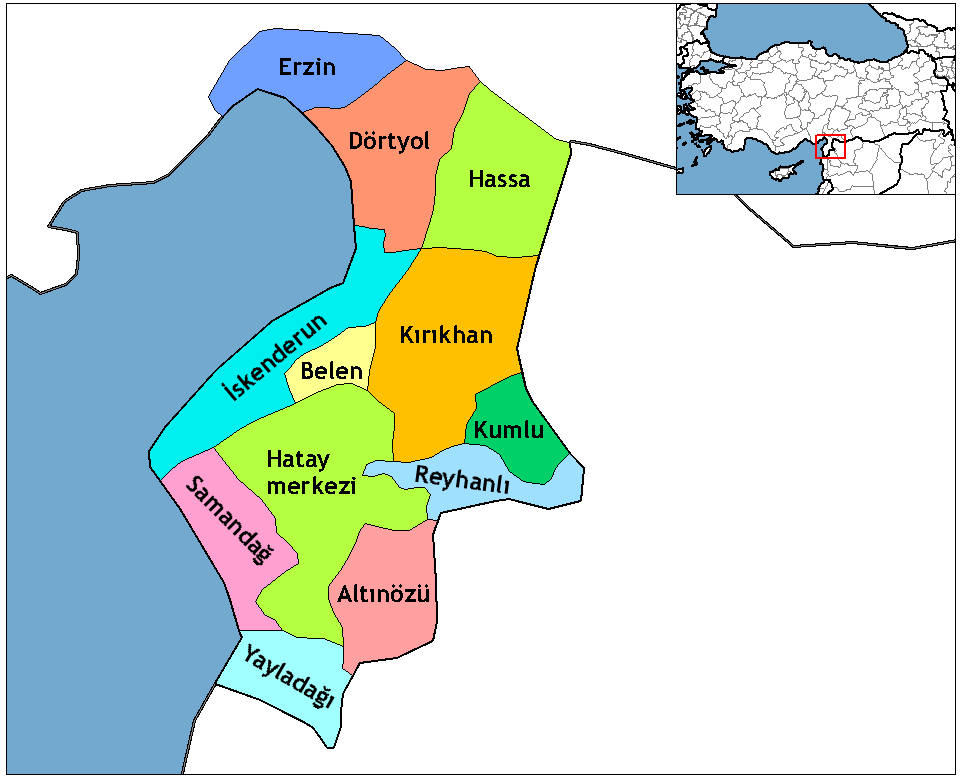Hatay_districts