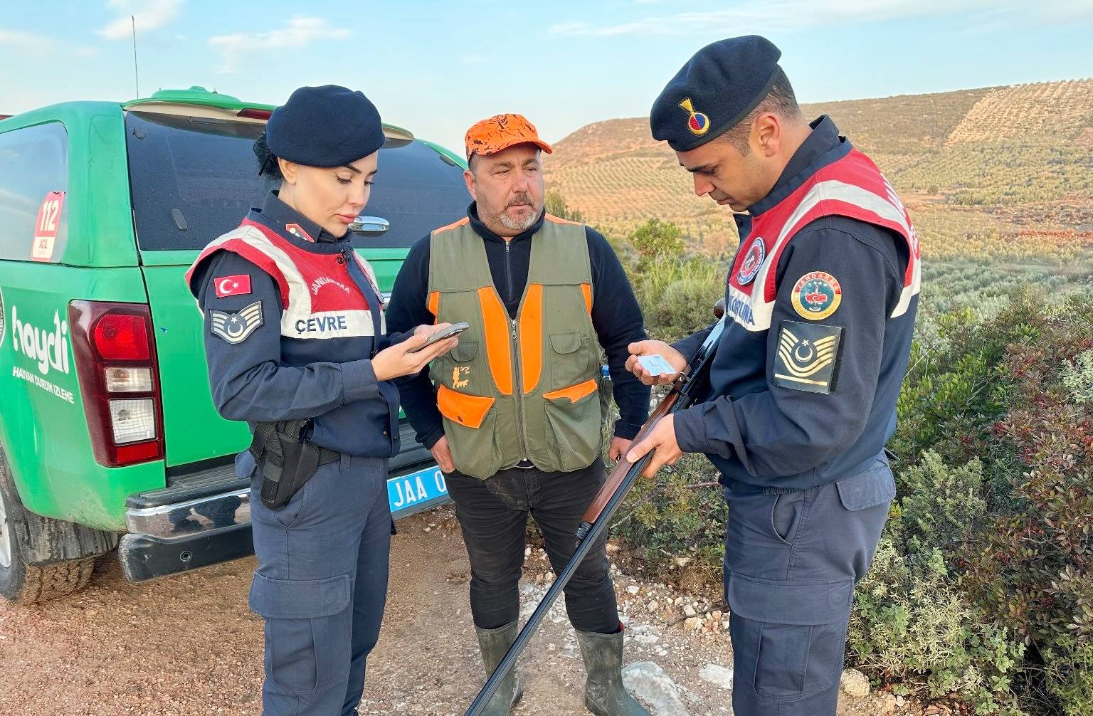 Çevre Timi Avcı Kontrolü Söke Didim Devlet Avlağı 2