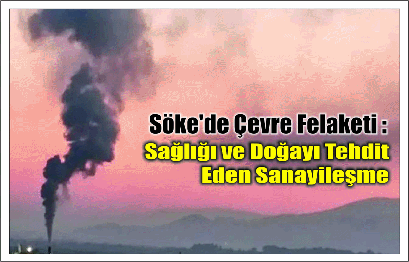 Söke'de Çevre Felaketi : Sağlığı ve Doğayı Tehdit Eden Sanayileşme