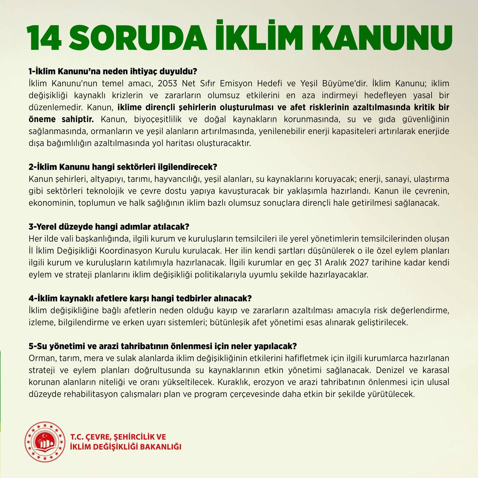 Iklim Kanunu