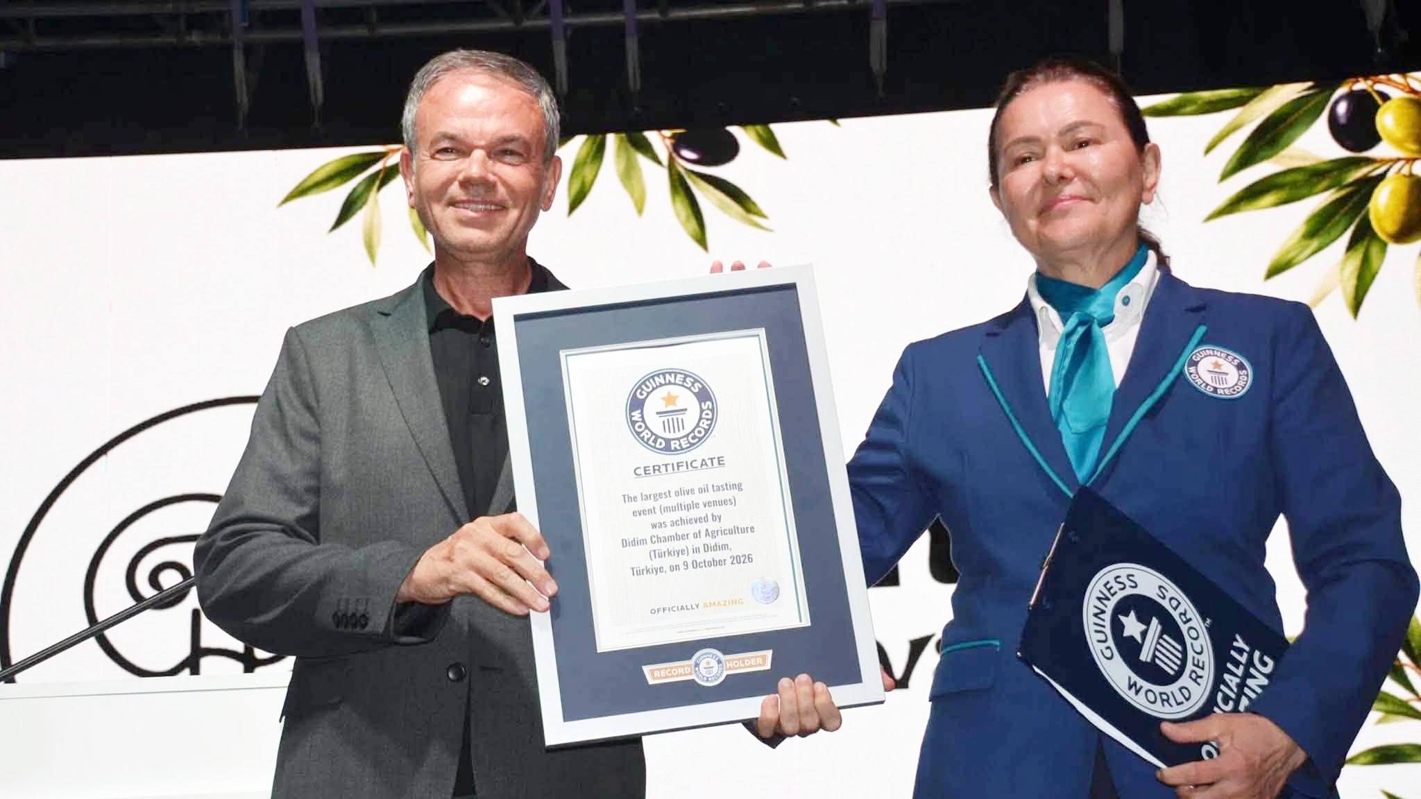 DİDİM’DEN DÜNYA RE­KO­RU: